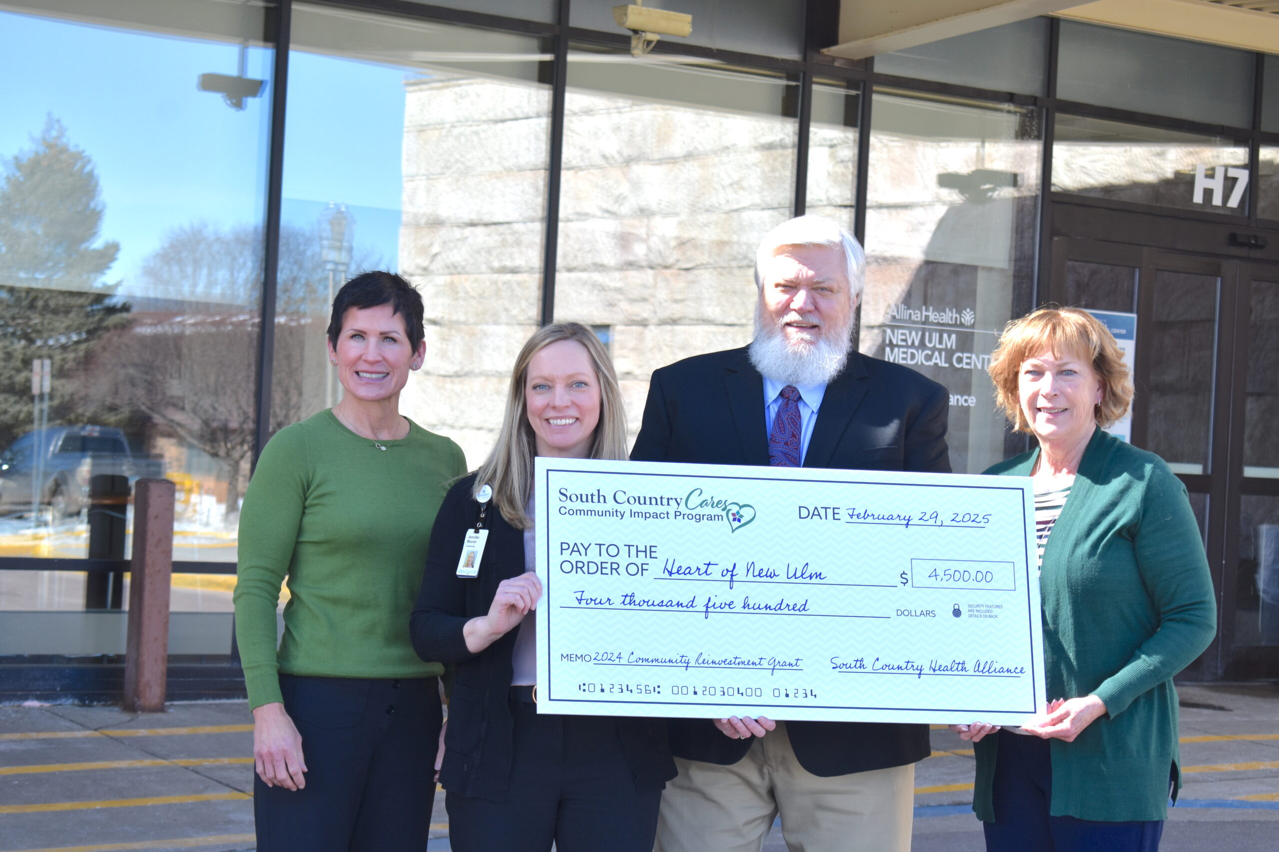 Heart of New Ulm receives SCHA grant for social isolation outreach ...